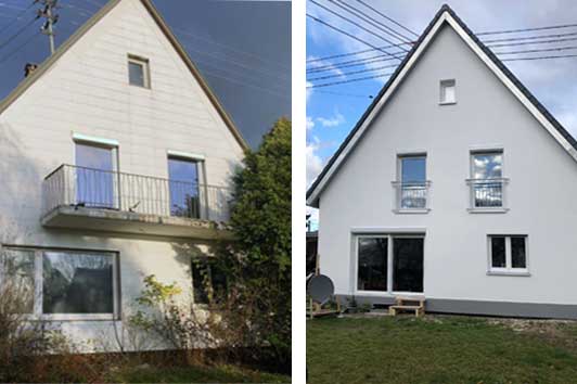 Schlüsselfertiges Sanieren